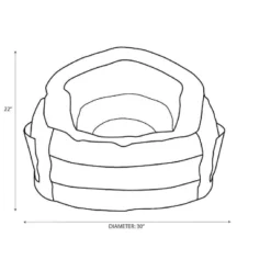 Settle In Kids’ Bean Bag Chair - Pillowfort™ -Modern Living Sales GUEST 0122a36e 4378 4f90 8b01 f92abecc69e0