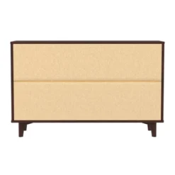 Mid-Century Modern Groove Wood 6 Drawer Dresser - Saracina Home -Modern Living Sales GUEST 0586598b e165 489f b65a 685c48e0b8bd