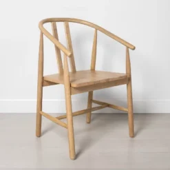 Sculpted Wood Dining Chair - Hearth & Hand™ With Magnolia -Modern Living Sales GUEST 0739c1ea 01b8 4dee 8c5b 2c6a9063fffe