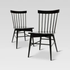 Set Of 2 Windsor Dining Chair - Threshold™ -Modern Living Sales GUEST 0b9ba35a 3c3a 443f af54 3aefe24f579b