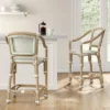 Parksley Rattan And Woven Counter Height Barstool White - Threshold™ -Modern Living Sales GUEST 0eebe2e2 8609 4688 a9ee c54ebc99e56e