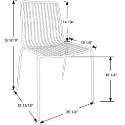 Set Of 2 Sodra Rounded Seat Wire Dining Chair Black - Threshold™ -Modern Living Sales GUEST 0f828125 acf9 421a 891b 2b59dd6df491