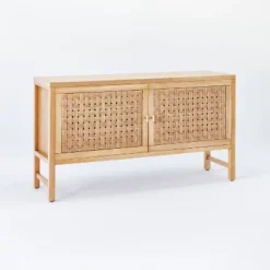 Palmdale Woven Door Console - Threshold™ Designed With Studio McGee -Modern Living Sales GUEST 0fbbbc52 36d1 41ca 8dc2 5b0f3157bc07