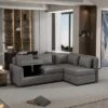 122.8" Minimalist Convertible Modular Sofa, Upholstered Sectional Sofa Couch With 5 Pillows-ModernLuxe -Modern Living Sales GUEST 10f2c1fd b7bd 4209 b7a6 2ea8e323bfb0
