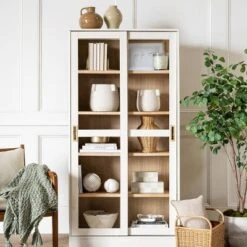 72" Promontory Cabinet With Sliding Doors - Threshold™ Designed With Studio McGee -Modern Living Sales GUEST 123e42a0 83f1 4a74 b01e b843c1da7645