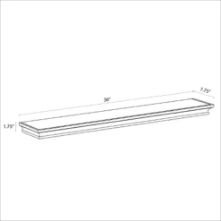 Traditional Wall Shelf White - Threshold™ -Modern Living Sales GUEST 1800e01f f3e4 4fad 9a88 96999268b9a0