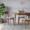 Astrid Mid-Century Round Extendable Dining Table - Threshold™ -Modern Living Sales GUEST 1898f461 c569 44f1 a292 7a8c93fb1ac3