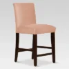 25" Velvet Parsons Counter Height Barstool Wood - Threshold™ -Modern Living Sales GUEST 19e5b944 d3af 44f3 81a3 1b933d94db5b