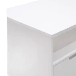 Cara Mid-Century Modern 3 Drawer Corner TV Stand For TVs Up To 58" - Saracina Home -Modern Living Sales GUEST 1db165e7 1371 42c2 8c66 4783766233cd