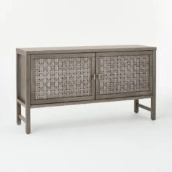 Palmdale Woven Door Console - Threshold™ Designed With Studio McGee -Modern Living Sales GUEST 1ea43167 51dc 47da 8932 c9419eea7a11