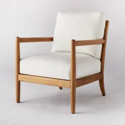 Park Valley Ladder Back Wood Arm Accent Chair - Threshold™ Designed With Studio McGee -Modern Living Sales GUEST 206cdd8a 8553 47b6 b0a9 669f755f3bb8
