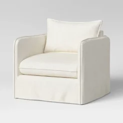 Berea Slouchy Lounge Chair With French Seams - Threshold™ -Modern Living Sales GUEST 23406496 837f 4c6a b4a6 8bfe0227b6d7