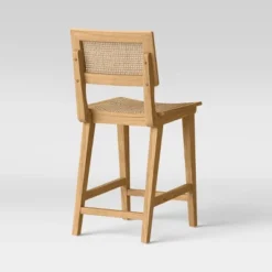 Tormod Backed Cane Counter Height Barstool - Threshold™ -Modern Living Sales GUEST 25601439 3d05 417f 90b6 a34e31b9d7f9