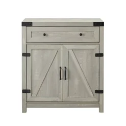 Clarabelle Rustic Farmhouse Barn Door Accent Cabinet - Saracina Home -Modern Living Sales GUEST 2ac8529d d256 4c72 a650 90512fa4f111