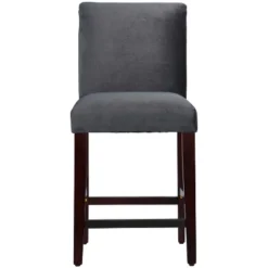25" Velvet Parsons Counter Height Barstool Wood - Threshold™ -Modern Living Sales GUEST 2d3bee77 cfeb 484b bea2 2666e4f9a908