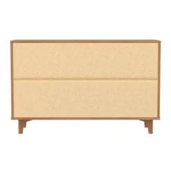 Mid-Century Modern Groove Wood 6 Drawer Dresser - Saracina Home -Modern Living Sales GUEST 2d7f1595 bb06 4f69 bbcf f8f3efce41a8