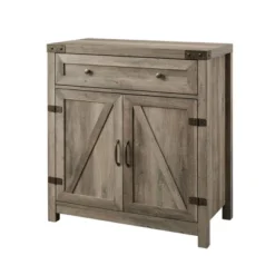 Clarabelle Rustic Farmhouse Barn Door Accent Cabinet - Saracina Home -Modern Living Sales GUEST 2d8d5b55 e561 4227 a574 1572e2ec7530