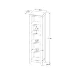72" Carson Narrow Bookcase - Threshold™ -Modern Living Sales GUEST 2f5b1add e3dc 46cd a227 07b43a380bc4