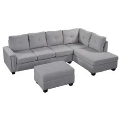 108" Reversible L-Shape Sectional Sofa Couch With Storage Ottoman-ModernLuxe -Modern Living Sales GUEST 3035f666 1fcd 484c 8f89 77d780d2d56c