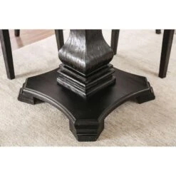 Buckley Round Dining Table White/Black - HOMES: Inside + Out -Modern Living Sales GUEST 3059dafa 2202 408f be96 050eeec8d055