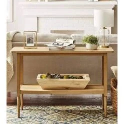 Gretna Narrow Console Table Natural - Threshold™ -Modern Living Sales GUEST 31fede49 ac3f 489d 875d 175e74c636e1