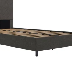 Yanis Upholstered Bed With USB - Room & Joy -Modern Living Sales GUEST 33061233 e630 4c4c b6e8 b8907344aedf