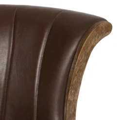 Coulee Contemporary Upholstered Roll Back Swivel Office Chair Dark Brown/Natural - Christopher Knight Home 21 Coulee Contemporary Upholstered Roll Back Swivel Office Chair Dark Brown/Natural - Christopher Knight Home -Modern Living Sales GUEST 333a42ff 1f10 44f7 9a6f d3fb0f3795a2