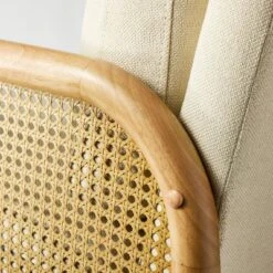 Cane Accent Chair Cream - Threshold™ Designed With Studio McGee -Modern Living Sales GUEST 336bfc93 13d0 4992 9054 bb933f4f81df