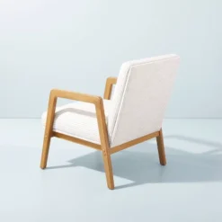 Upholstered Wood Framed Accent Arm Chair - Hearth & Hand™ With Magnolia -Modern Living Sales GUEST 34be7eee ab8a 4640 9963 66acba611404