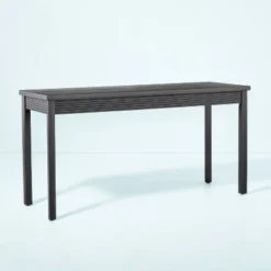 Grooved Wood Writing Desk - Hearth & Hand™ With Magnolia -Modern Living Sales GUEST 389ce082 bab6 4eb7 a39e e8f84b821ca8