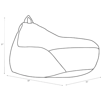 Sensory Friendly Kids’ Bean Bag - Pillowfort™ 7 Sensory Friendly Kids’ Bean Bag - Pillowfort™ - Image 5