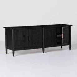Wood & Cane Media Console - Hearth & Hand™ With Magnolia -Modern Living Sales GUEST 3cbcc547 7221 47ac ac48 e7f371331a9d