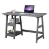 Designs2Go Trestle Desk With Shelves - Breighton Home -Modern Living Sales GUEST 3db7d0de 6089 463c a0e9 b72c938c3cc8