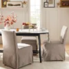 Canvas Slipcover Armless Dining Chair - Hearth & Hand™ With Magnolia -Modern Living Sales GUEST 48c848be 306a 4882 803a a7cc67f3508c