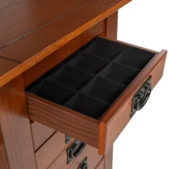 Delia Jewelry Armoire Brown - Powell Company -Modern Living Sales GUEST 4a0d7c99 51bd 4cd2 8472 6e8b493f88a0