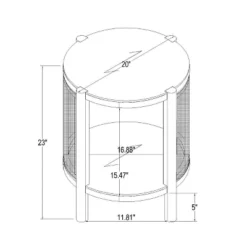 Portola Hills Woven Accent Table - Threshold™ Designed With Studio McGee 18 Portola Hills Woven Accent Table - Threshold™ Designed With Studio McGee -Modern Living Sales GUEST 4adf35f8 0ed1 4393 b30c c5682441d8d8