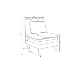 Bencia Slipper Chair Mustard - Opalhouse™ Designed With Jungalow™ -Modern Living Sales GUEST 4d80f964 dbda 460c 8ee2 654eb7314d72