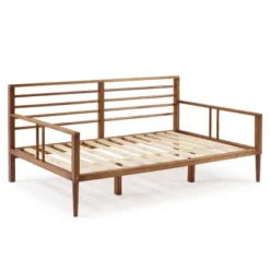 Mid Century Modern Solid Wood Spindle Daybed - Saracina Home -Modern Living Sales GUEST 4d9cbe1b 792d 47b1 a684 be0072f8c61e
