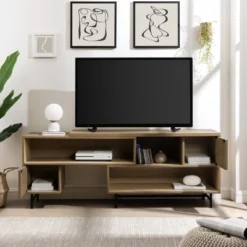 Modern Reeded Door Extendable TV Stand For TVs Up To 50" - Saracina Home 20 Modern Reeded Door Extendable TV Stand For TVs Up To 50" - Saracina Home -Modern Living Sales GUEST 4ec78b70 4c65 40cb ac6e 350b0e995cb0