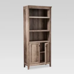 72" Carson 5 Shelf Bookcase With Doors - Threshold™ -Modern Living Sales GUEST 50091ed5 fc57 4bb6 a167 b371f65079f8