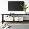 Wood And Metal TV Stand For TVs Up To 60" - Room Essentials™ -Modern Living Sales GUEST 511edbfe 7989 4441 856c 26b398eef630