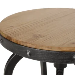 2pc Farmdale Industrial Firwood Adjustable Height Swivel Counter Height Barstools Antique Natural/Pewter - Christopher Knight Home 16 2pc Farmdale Industrial Firwood Adjustable Height Swivel Counter Height Barstools Antique Natural/Pewter - Christopher Knight Home -Modern Living Sales GUEST 561edad3 fe92 4095 8ef3 4d2416b1366a