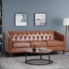 Ovando Contemporary Upholstered 3 Seater Sofa - Christopher Knight Home -Modern Living Sales GUEST 576ad8f1 eb39 422e b6d5 e745e0e2547d