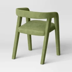 Lana Curved Back Upholstered Dining Chair Olive Green Velvet - Threshold™ -Modern Living Sales GUEST 5829fffd dc31 41f9 ba50 53068963bd78