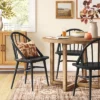2pk Adwolf Rounded Spindle Dining Chairs Black - Threshold™ -Modern Living Sales GUEST 582bc42e 0e82 47fc ba68 526ebcce84ea