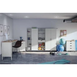 36" Vario 2 Door Wide Storage Cabinet White - Room & Joy -Modern Living Sales GUEST 5a39d250 3a19 43a3 9317 7f3737f27ec1