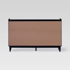 Mid-Century Modern Solid Wood 6 Drawer Double Dresser - Saracina Home -Modern Living Sales GUEST 5f090afd 37f5 4daa 8914 8d9b7dc39b9c