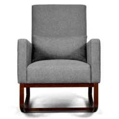 Tangkula 2-in-1 Upholstered Rocking Chair With Wood Leg & Pillow Relax Sofa Chair Light Grey/Beige/Dark Gray 24 Tangkula 2-in-1 Upholstered Rocking Chair With Wood Leg & Pillow Relax Sofa Chair Light Grey/Beige/Dark Gray -Modern Living Sales GUEST 5f5218cd e5cc 4a7a 8198 e10601212c46