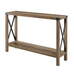 Sophie Rustic Industrial X Frame Entry Table - Saracina Home -Modern Living Sales GUEST 6004cebb 134c 4f3e a552 7a10428fe1f3