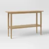 Gretna Narrow Console Table Natural - Threshold™ -Modern Living Sales GUEST 611ed401 ee4b 4a90 92c5 91a0e9632bd4